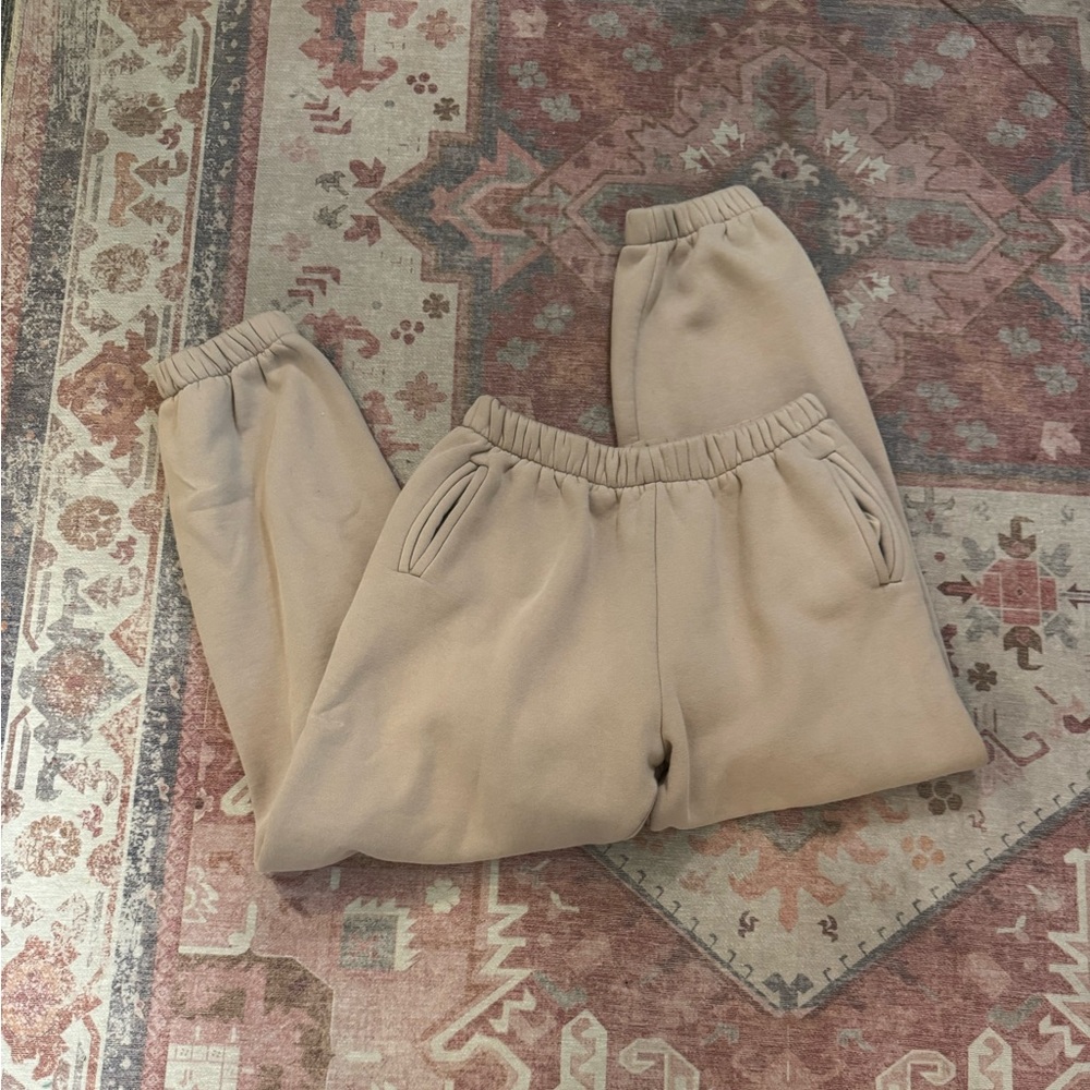 Tan Sweatpants